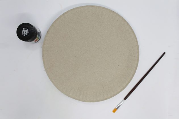 Paper Plate Pumpkin DIY Lantern for Kids and Adults - diy-magazine.com