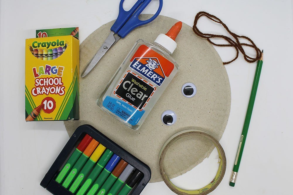 How to Make a Paper Plate Rabbit -Materials