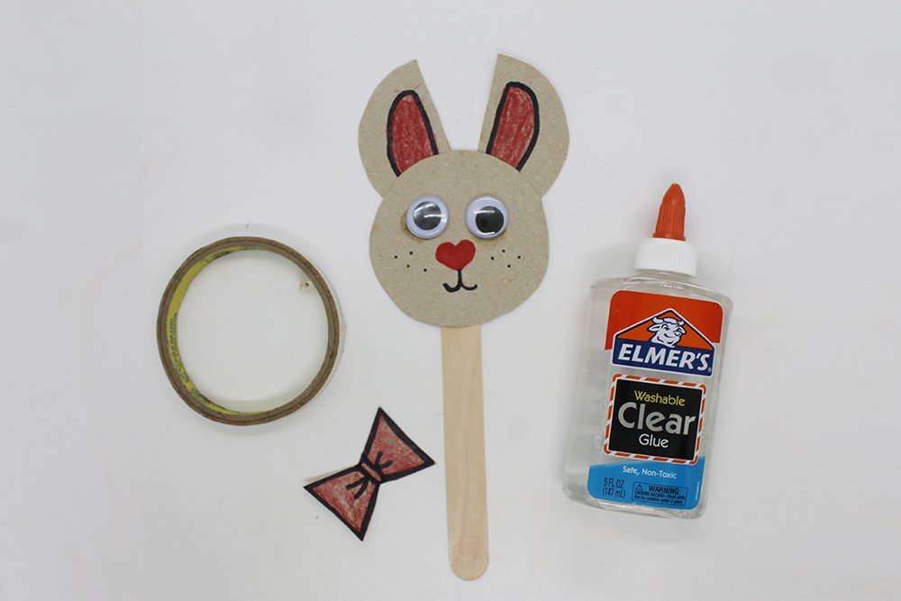 How to Make a Paper Plate Rabbit -Step 26
