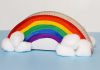 Easy Paper Plate Rainbow Stand Decoration How to Make a Paper Plate Rainbow - Featured Image