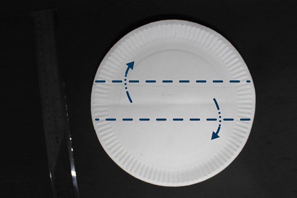 How to Make a Paper Plate Rainbow - Step 5