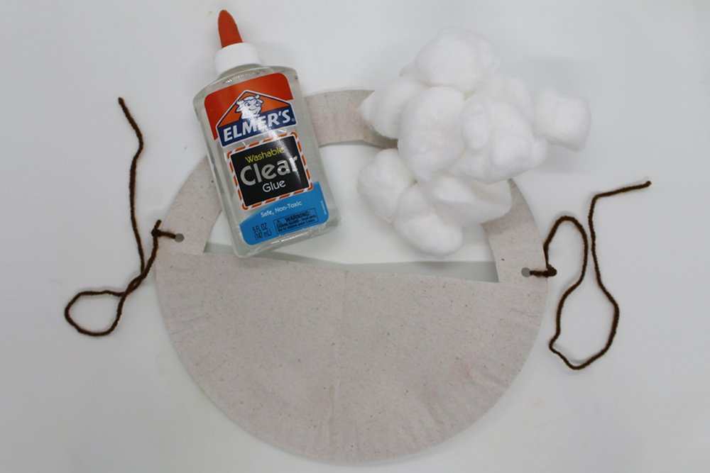 How to Make a Paper Plate Santa - Step 13