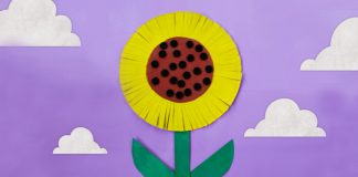 How to Make a Paper Plate Sunflower - Featured Image B