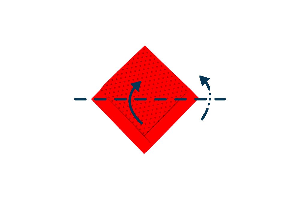 How to fold an Origami Snapper - Step 05.1