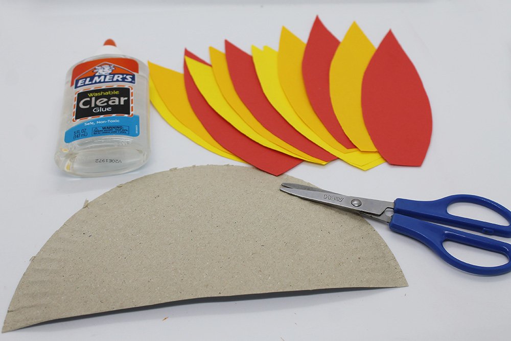 How to make a Paper Plate Turkey - Step 15