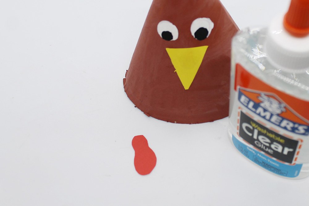 How to make a Paper Plate Turkey - Step 32