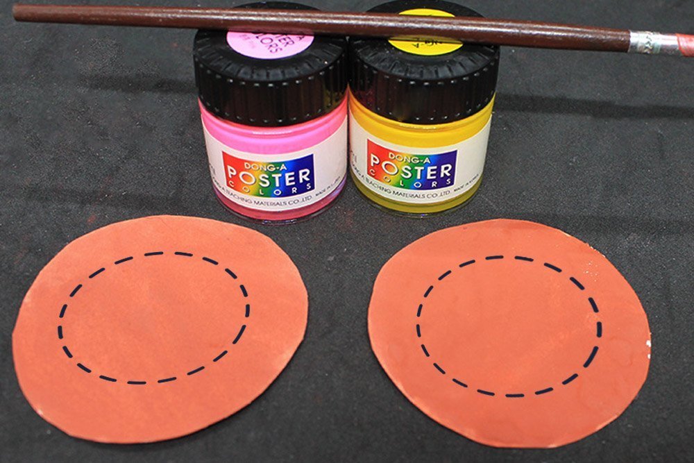 How to Make a Paper Plate Bear - Step 14