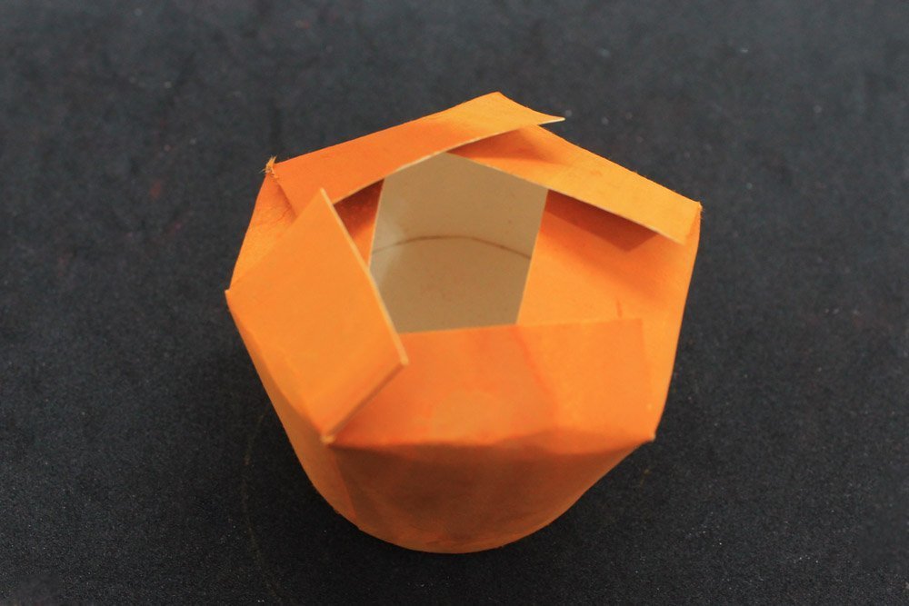 How to Make a Paper Plate Bear - Step 22