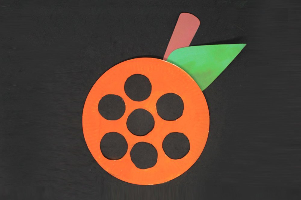 How to Make a Paper Plate Caterpillar - Step 12