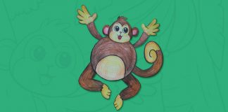 How to Make a Paper Plate Monkey - Featured Image