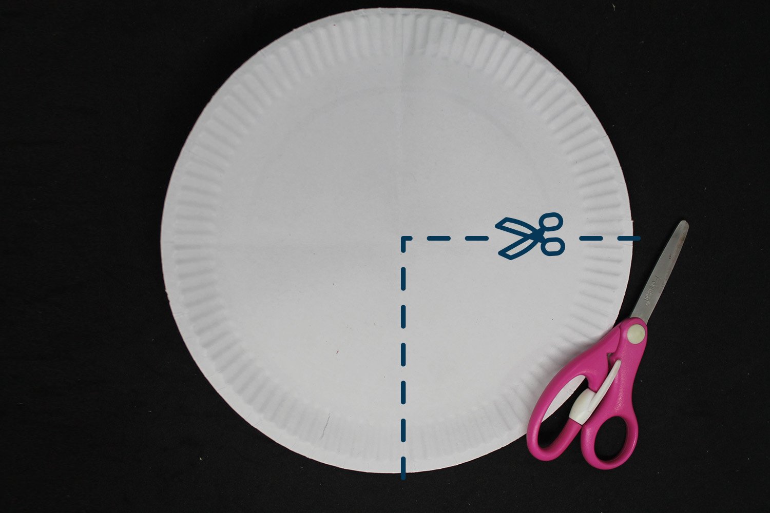 How to Make a Paper Plate Monster - Step 2