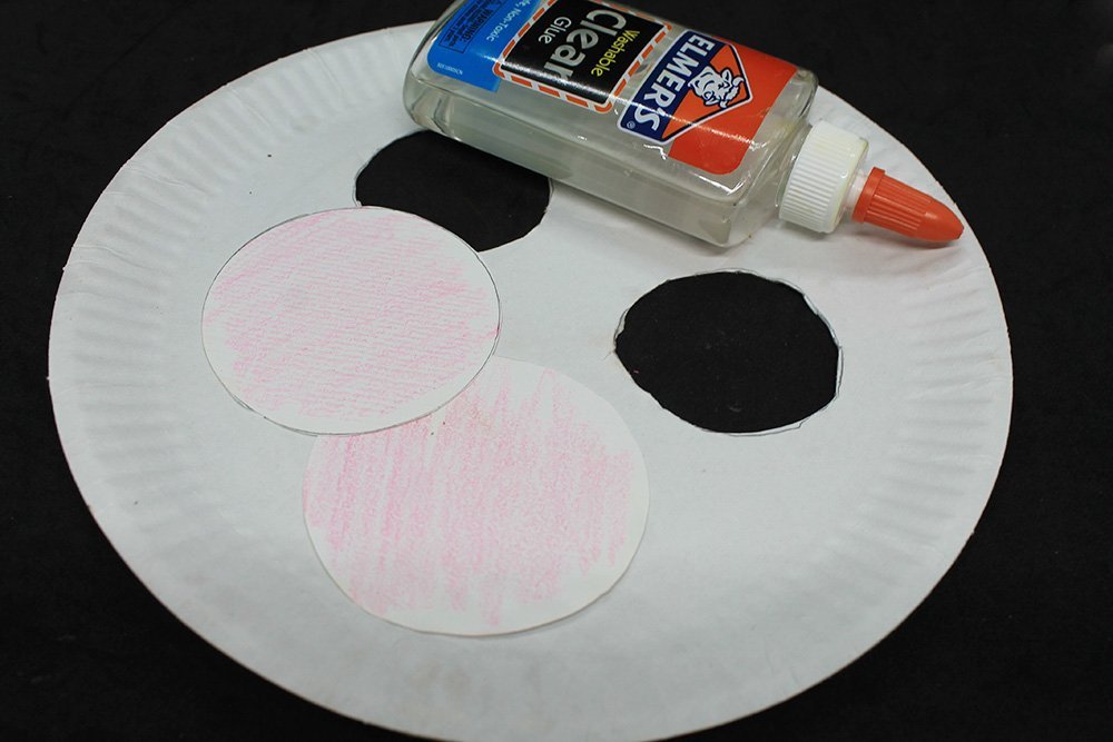 How to Make a Paper Plate Polar Bear - Step 20