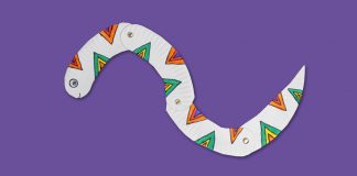 How to Make a Paper Plate Snake - Featured Image