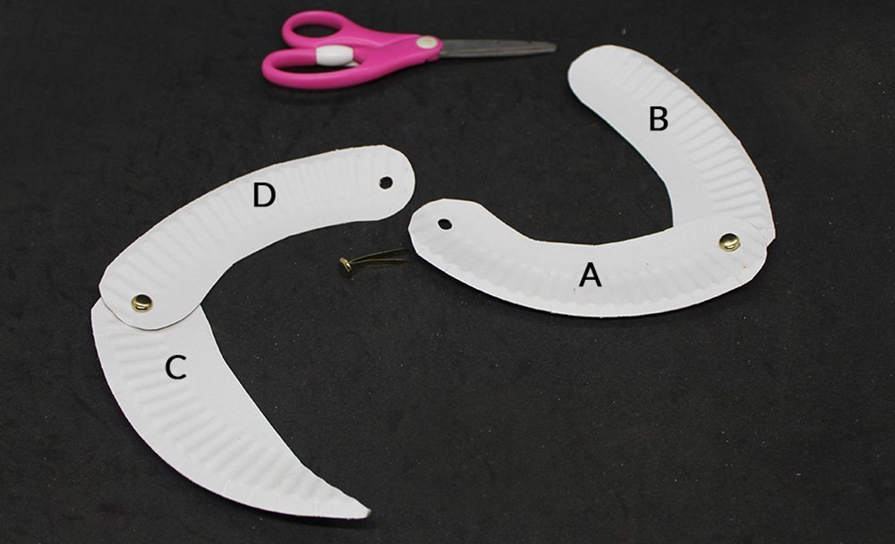 How to Make a Paper Plate Snake - Step 13
