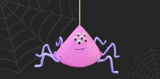 How to Make a Paper Plate Spider - Featured Image
