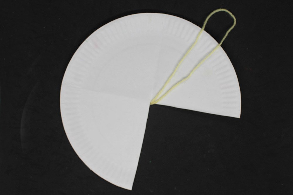 How to Make a Paper Plate Spider - Step 5