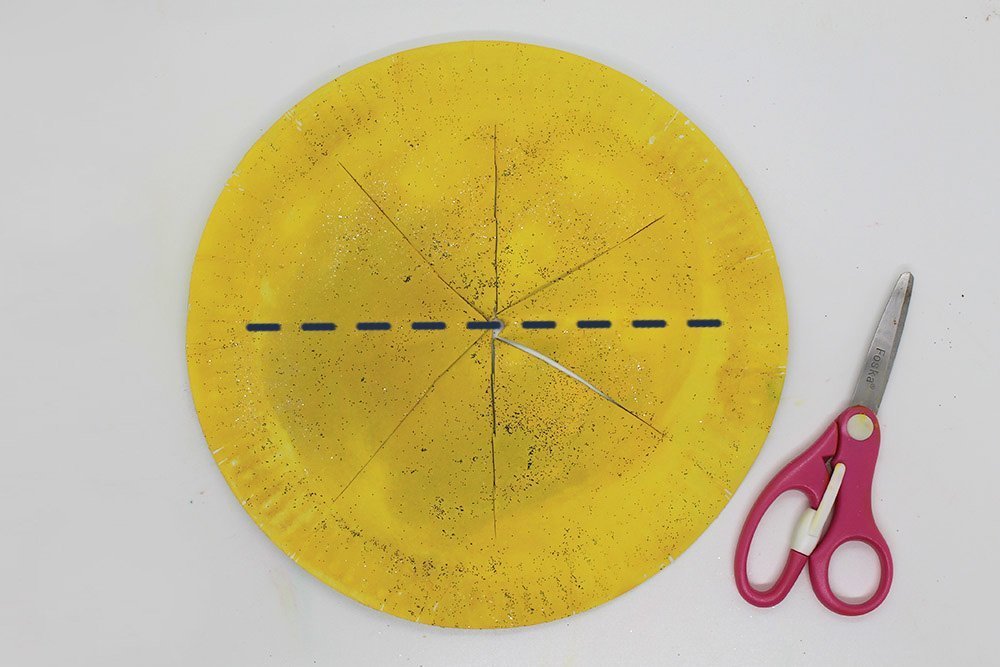 how to make a hat out of paper plate