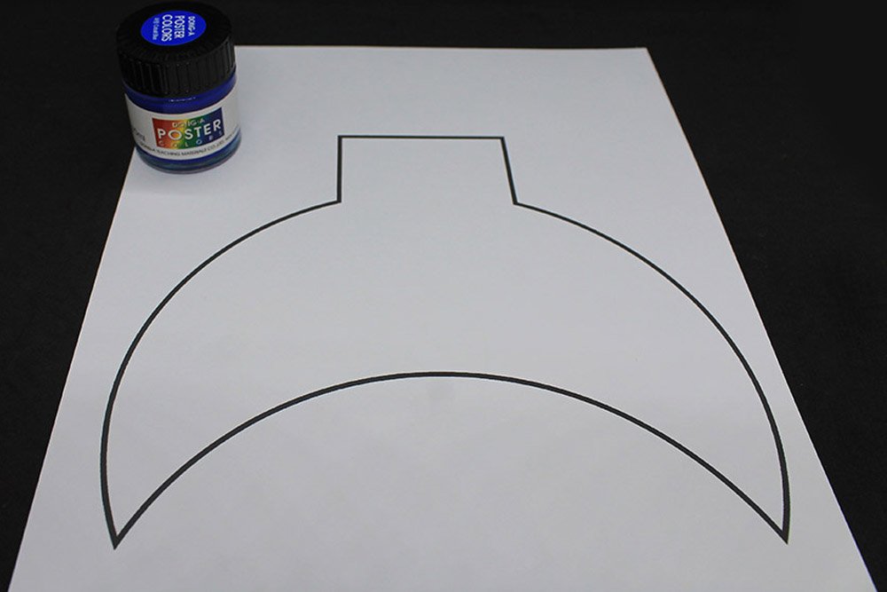 How To Make a Paper Plate Shark - Step 8