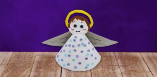 How to Make a Paper Plate Angel - Featured Image