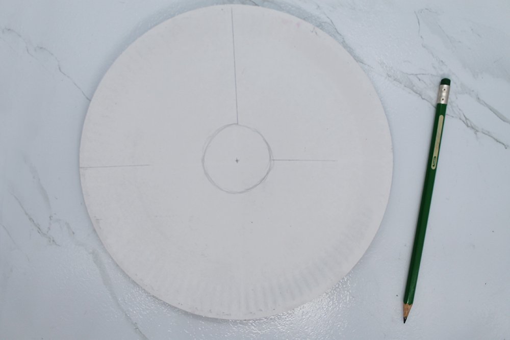 How to Make a Paper Plate Angel - Step 5