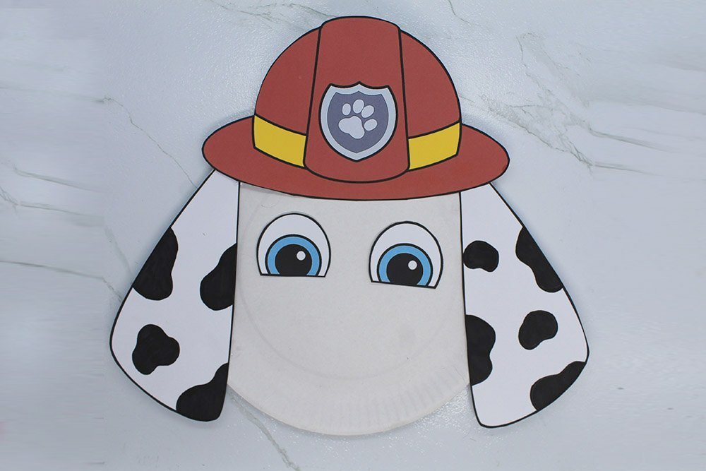 How to Make a Paper Plate Dog -Step 13