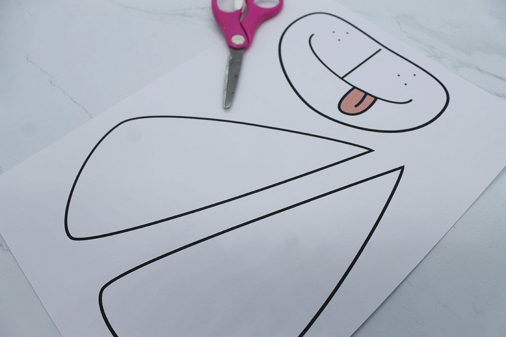 How to Make a Paper Plate Dog -Step 3