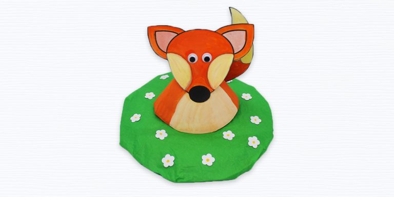 Learn How to Make a Paper Plate Fox