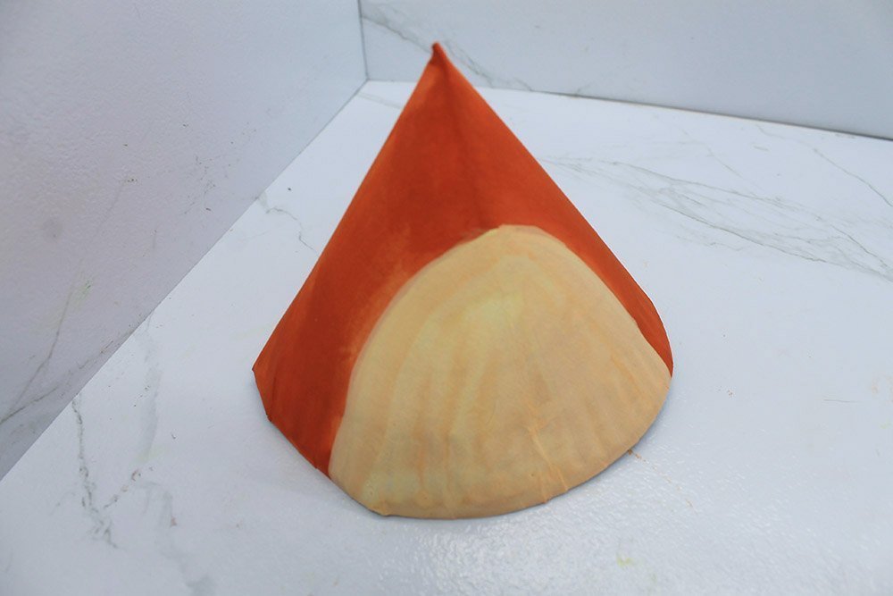 How to Make a Paper Plate Fox - Step 12