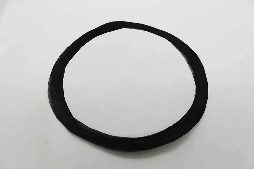 How to Make a Paper Plate Penguin - Step 6