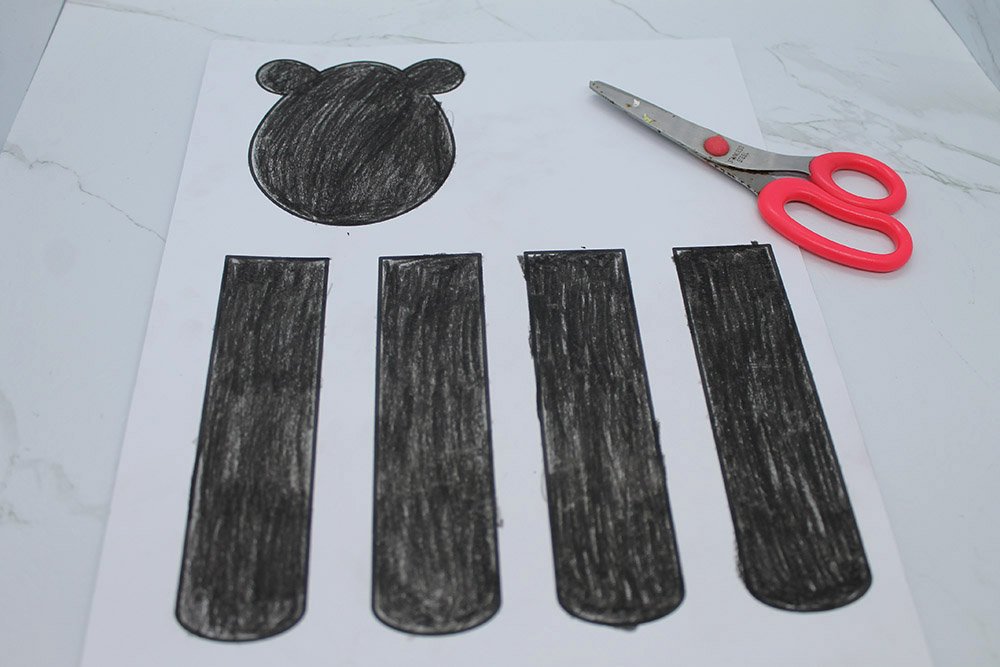 How to Make a Paper Plate Sheep - Step 3