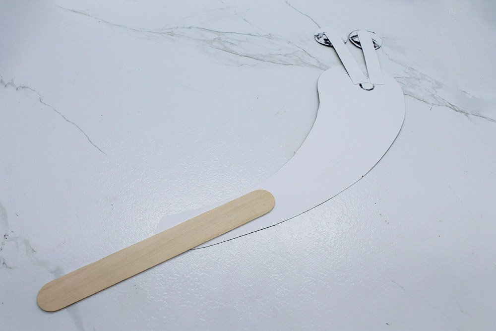 How to Make a Paper Plate Snail - Step 22