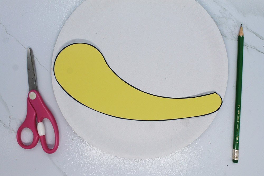 How to Make a Paper Plate Snail - Step 3