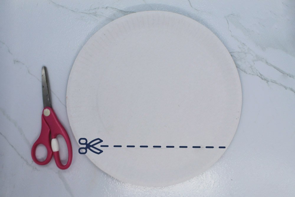 How to Make a Paper Plate Snail - Step 6