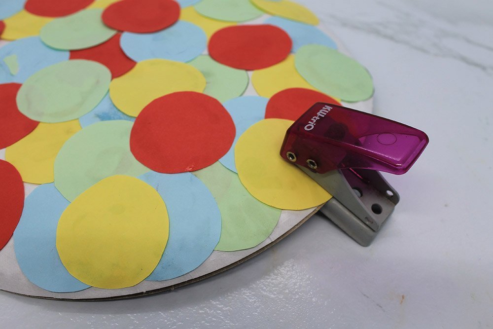 How to Make a Paper Plate Tambourine - Step 13