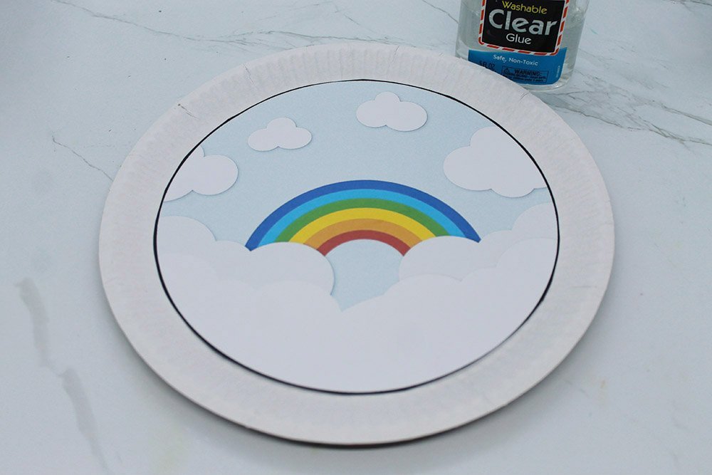 How to Make a Paper Plate Unicorn -Step 11