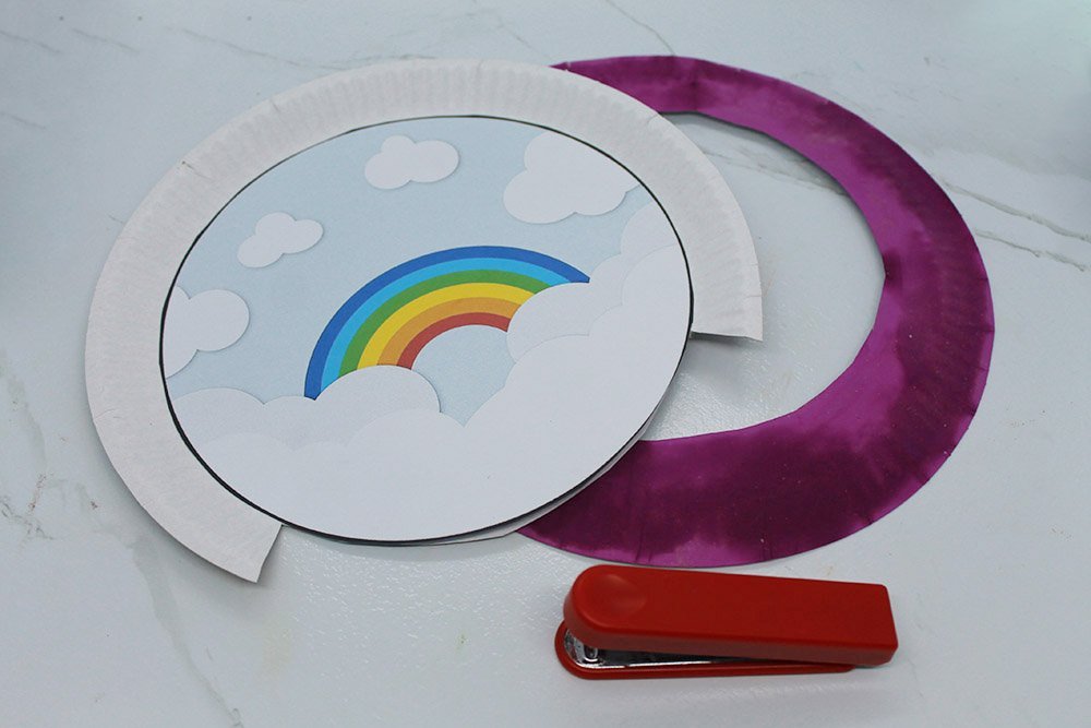 How to Make a Paper Plate Unicorn -Step 14