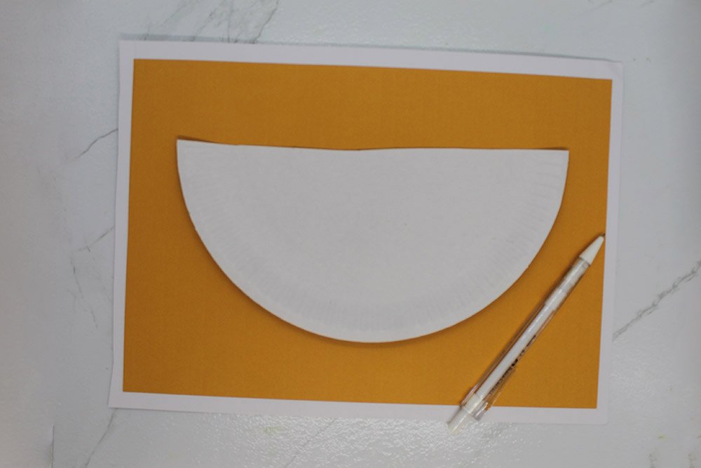 How To Make A Paper Plate Horse - Step 6