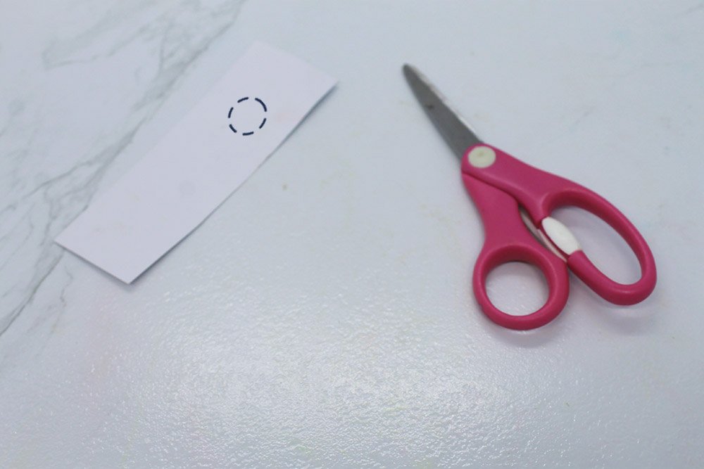 How To Make a Paper Plate Beach Ball - Step 24