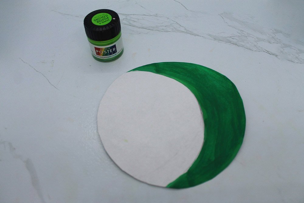 How to Make a Paper Plate Bird - Step 10
