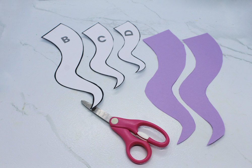 How to Make a Paper Plate Octopus - Step 11