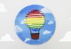 Colorful Paper Plate Hot Air Balloon | Craft for Kids!