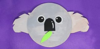 How to make a paper plate koala - Featured Image