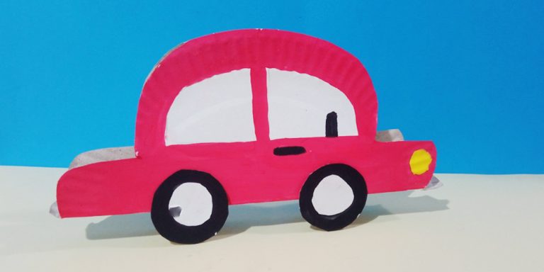 Paper Plate Car Craft | Easy Craft Ideas for Kids!