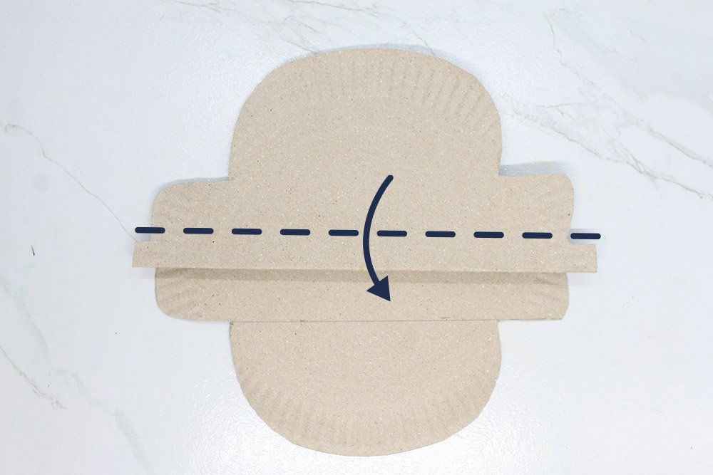 How To Make a Paper Plate Car - Step 010