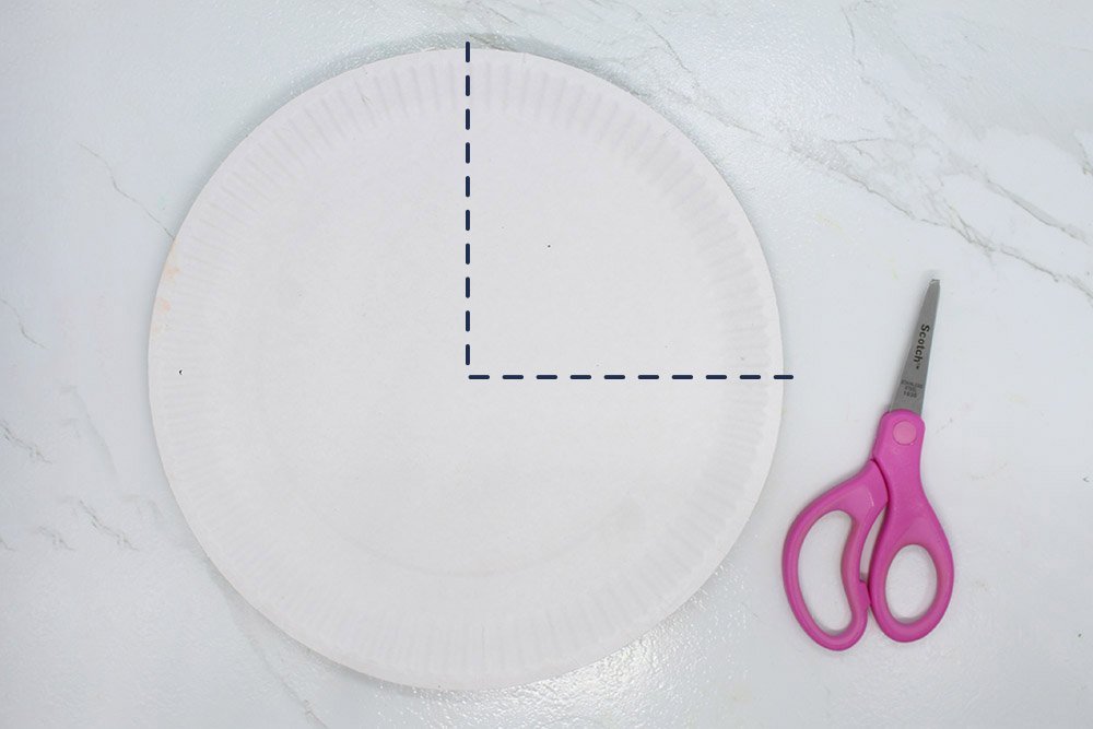 How To Make a Paper Plate Clown - Step 07