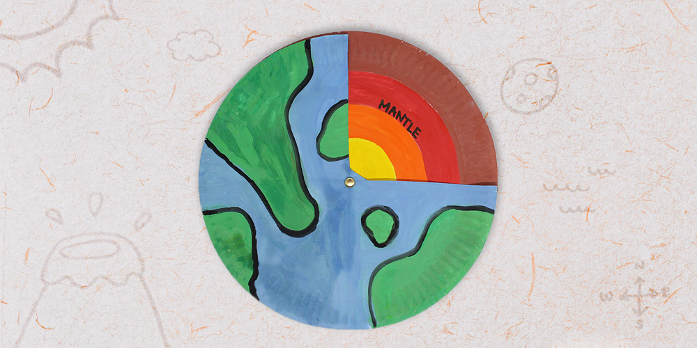 How to Make a Paper Plate Earth - Featured Image