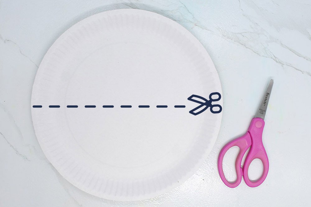 How to Make a Paper Plate Mouse - Step 12