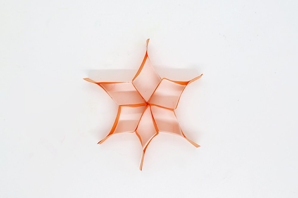 DIY 3D paper star_guide_finished