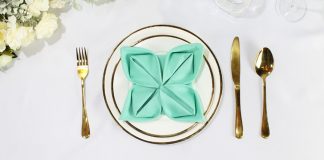 How to Fold a Water Lily Napkin - Thumbnail