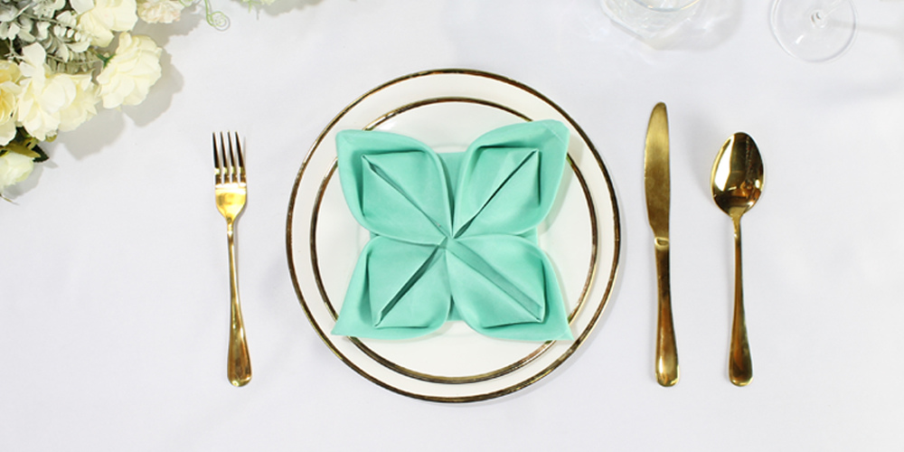 » Water Lily Napkin Fold Tutorial Elevate Your Table Setting